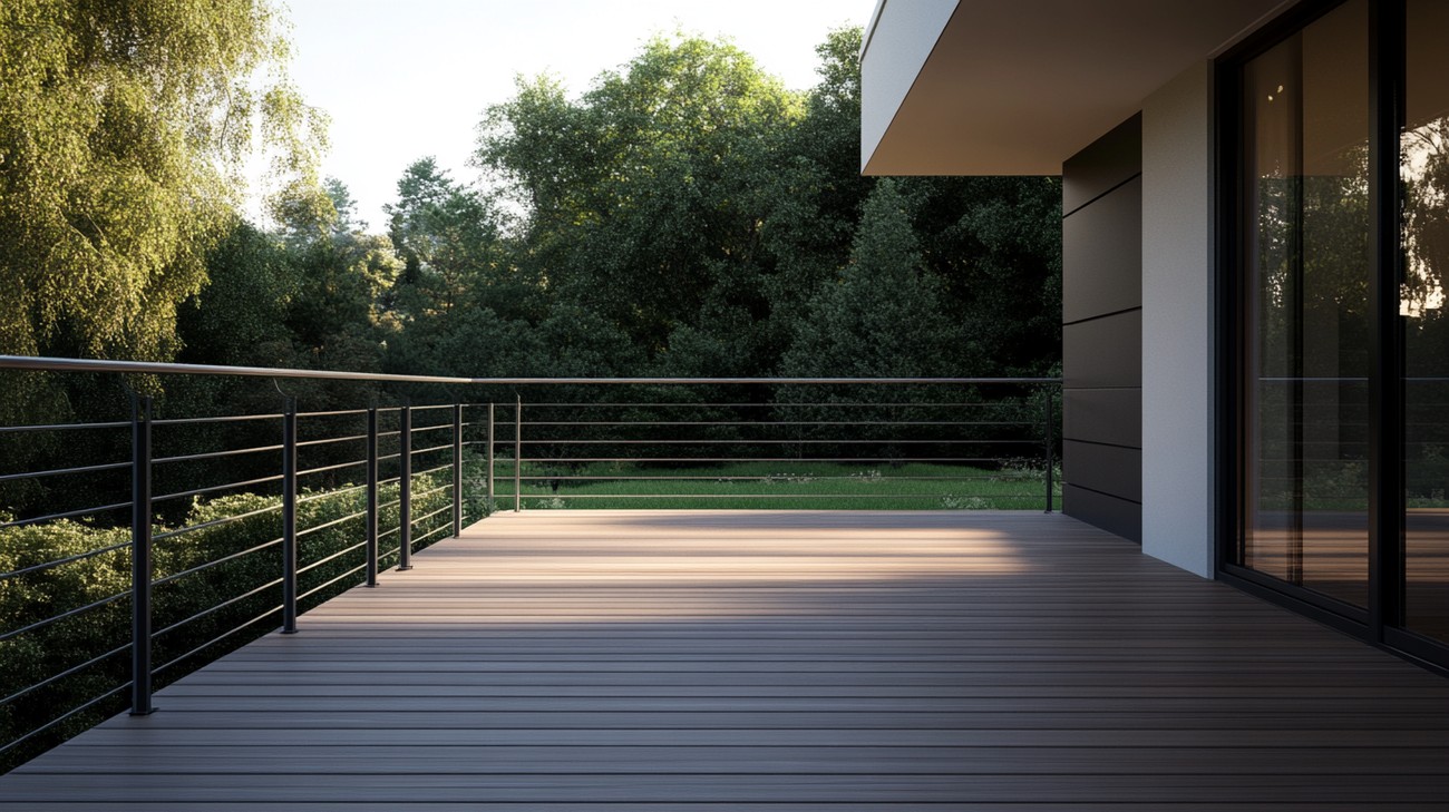 metal deck railing near you