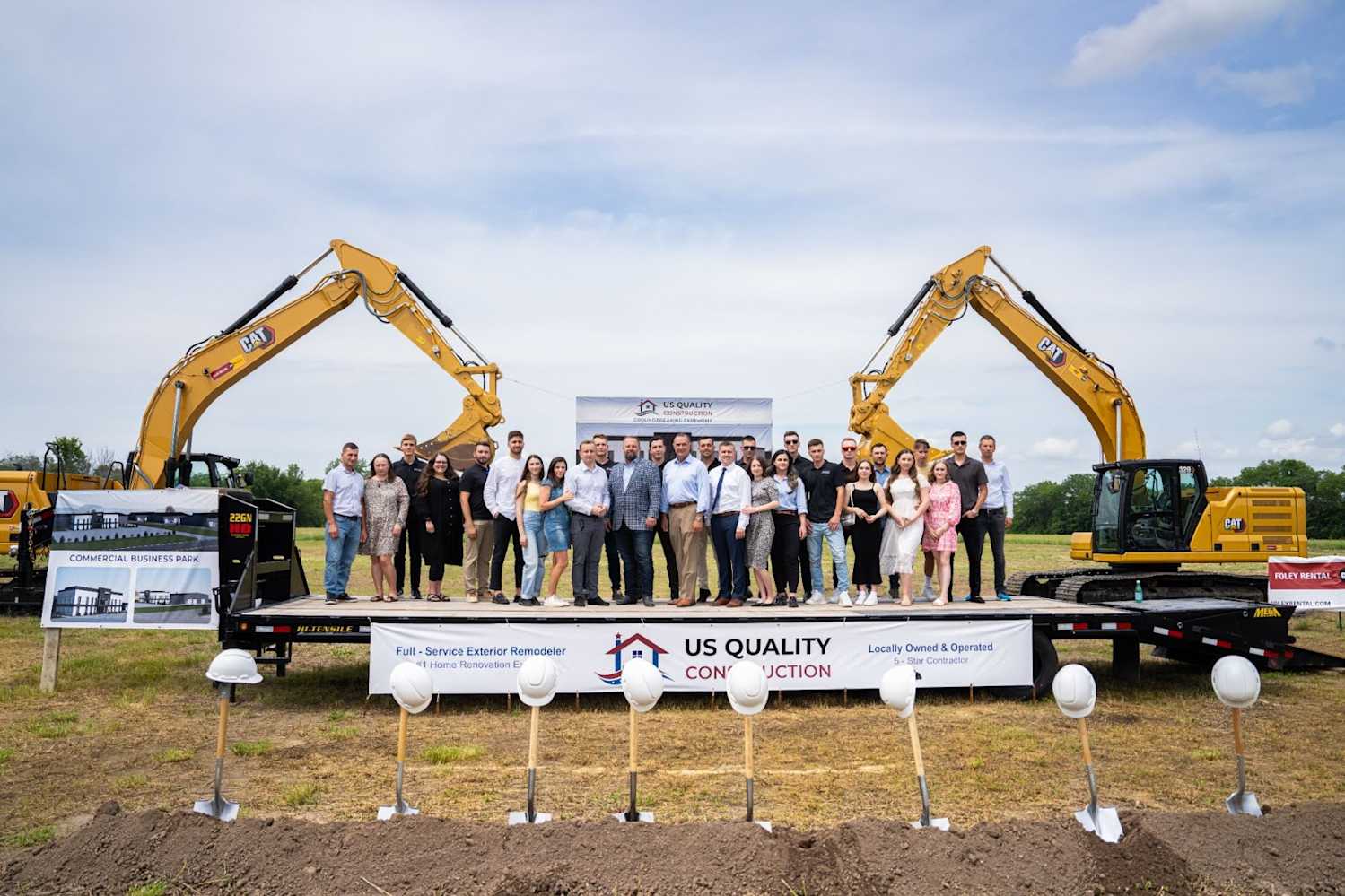 Groundbreaking Ceremony Held for US Quality Construction Headquarters in Pettis County