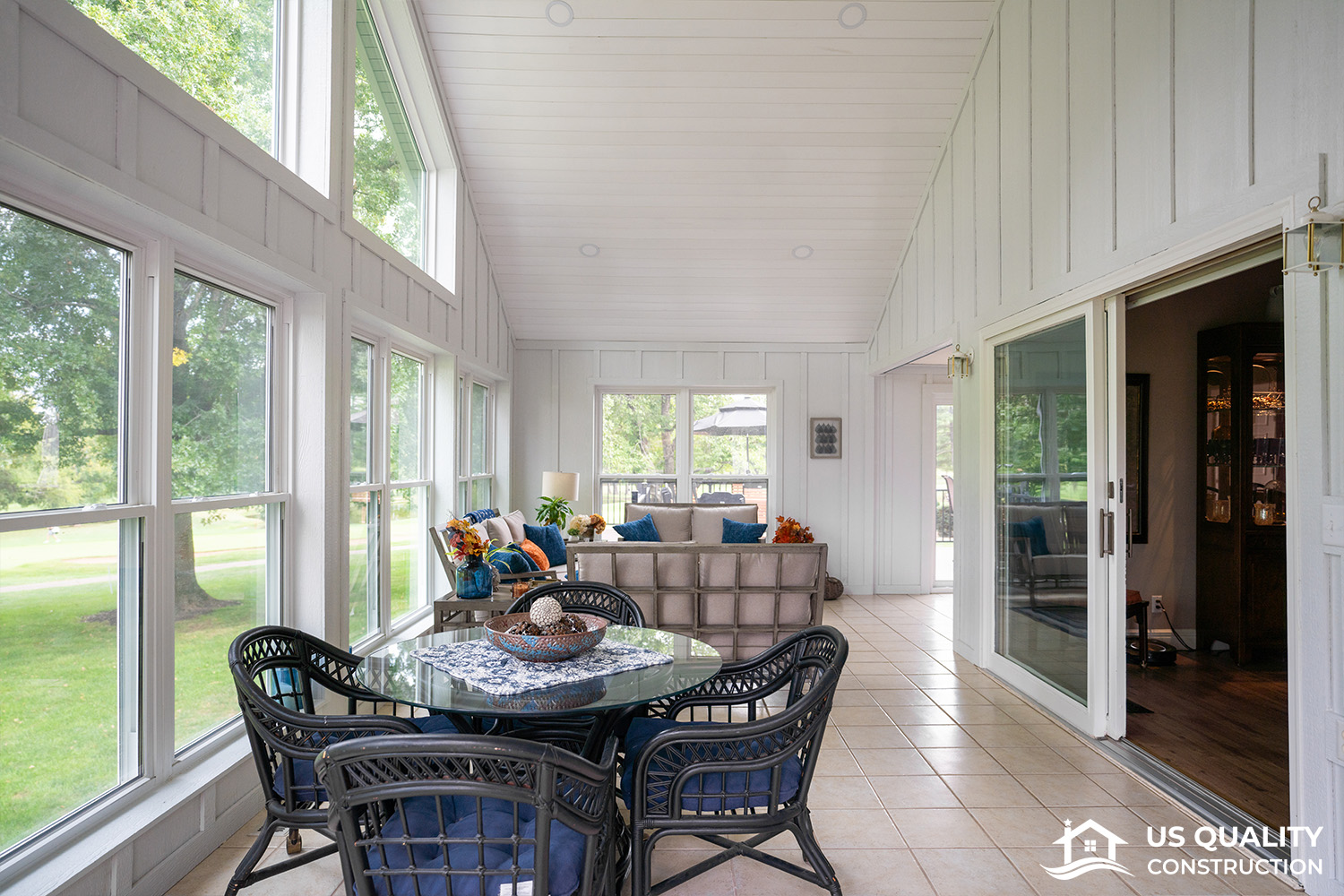 Windows, Patio Doors & deck replacement with Roof Addition