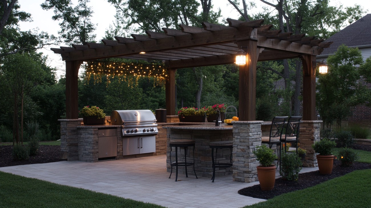 Covered Outdoor Kitchen Ideas for Ultimate Spaces