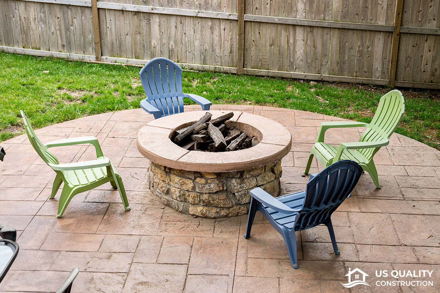 Deck Rebuild and Patio Hardscape Update