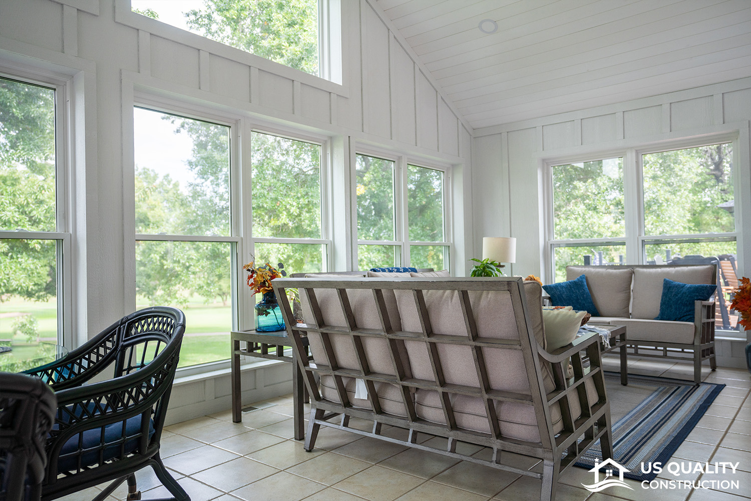 Windows, Patio Doors & deck replacement with Roof Addition