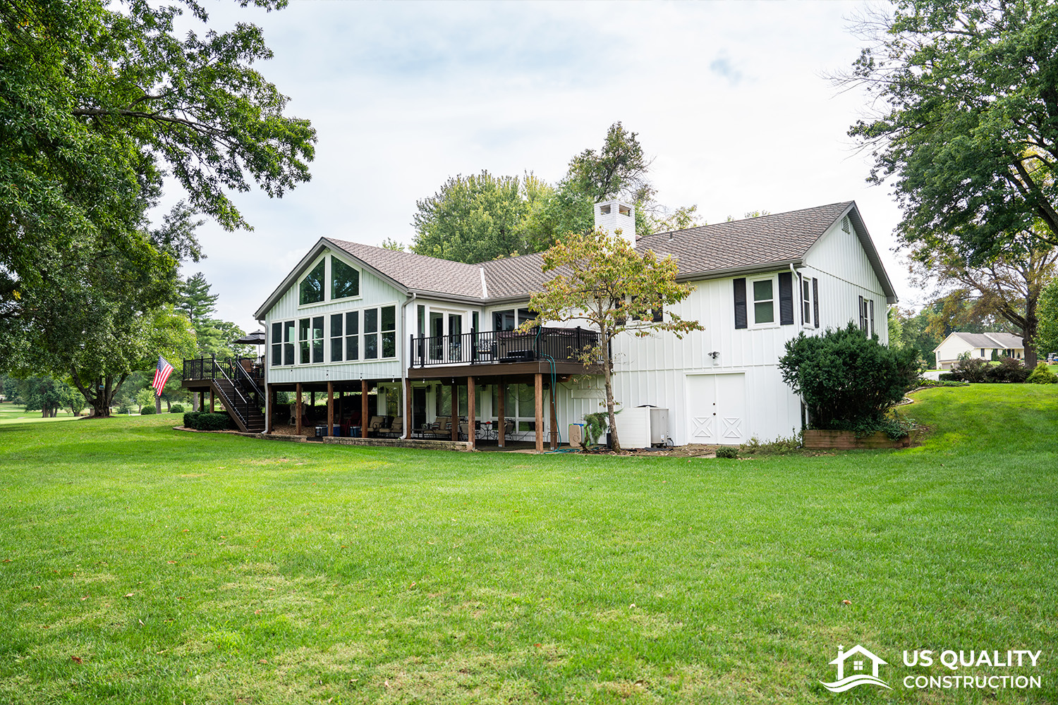 Windows, Patio Doors & deck replacement with Roof Addition