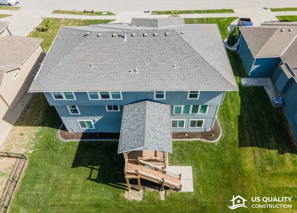 Custom Deck Roof Installation