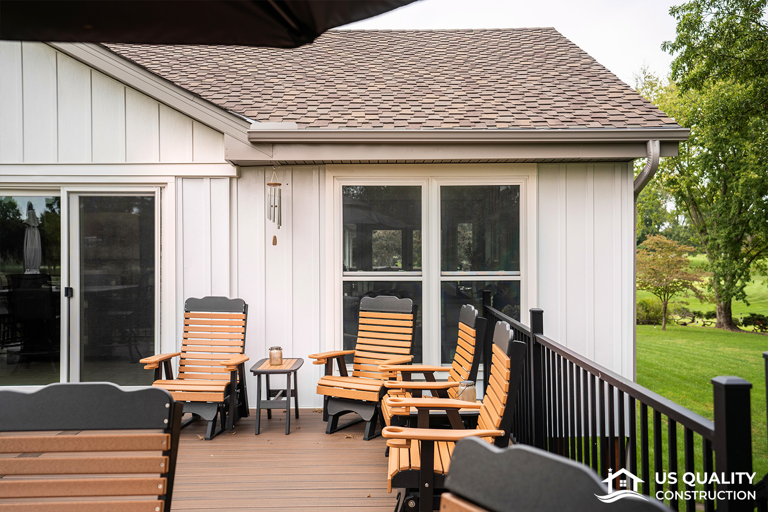 Windows, Patio Doors & deck replacement with Roof Addition