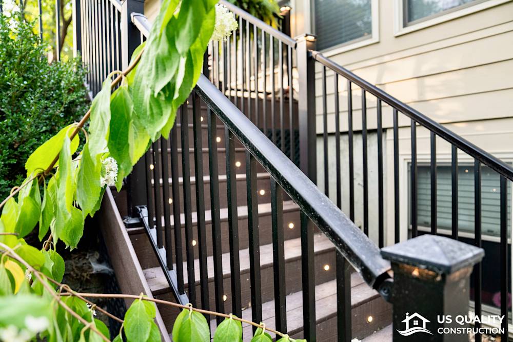 Custom Deck Design with Built-In Pool