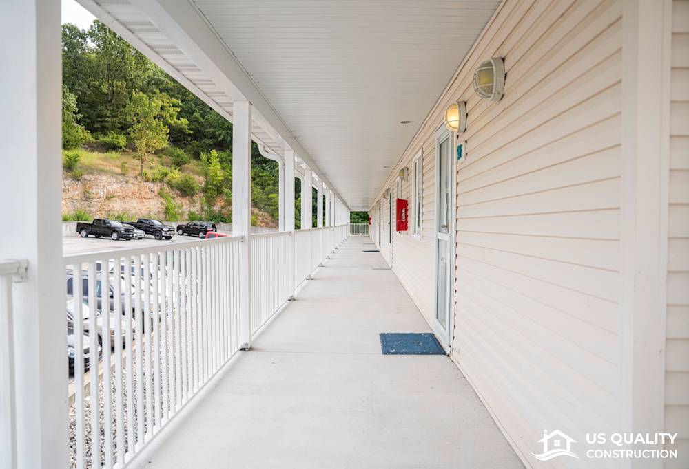 Condominium Renovation: Decking, Railing, and Roof Extension