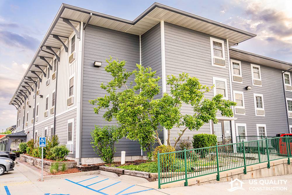 Hotel Siding & Roofing Replacement