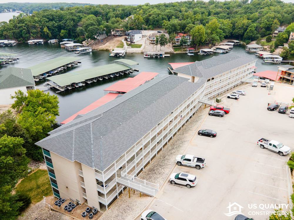 Condominium Renovation: Decking, Railing, and Roof Extension
