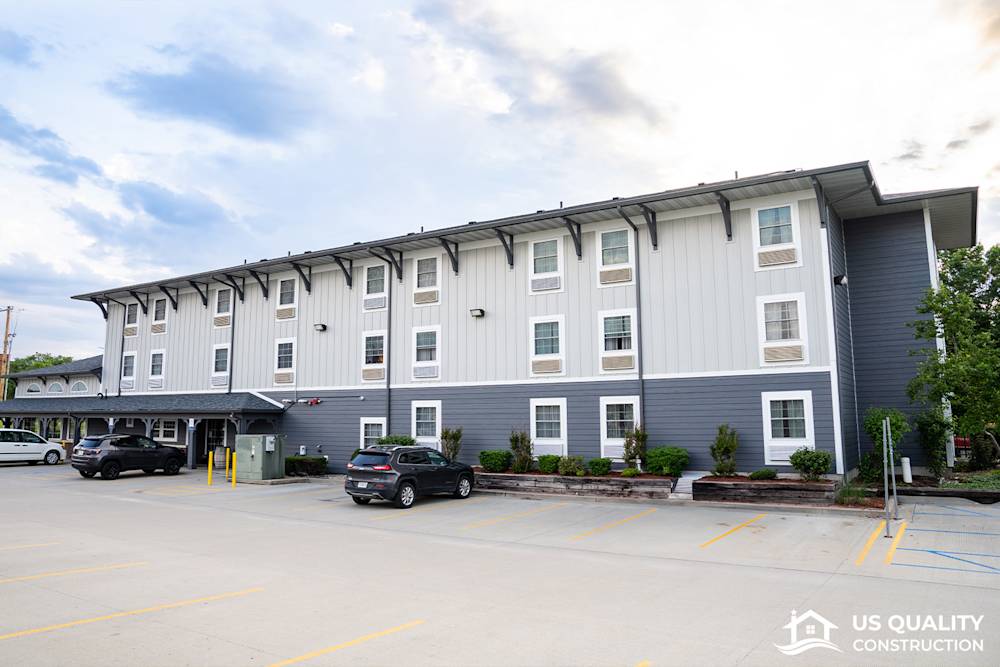 Hotel Siding & Roofing Replacement