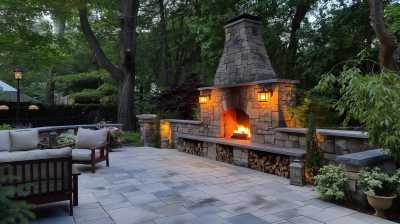 Transform Your Living Space with a Stunning Stone Veneer Fireplace
