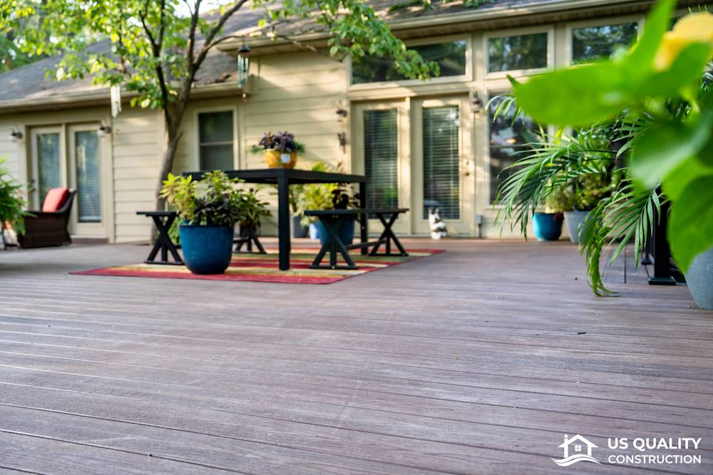 Custom Deck Design with Built-In Pool