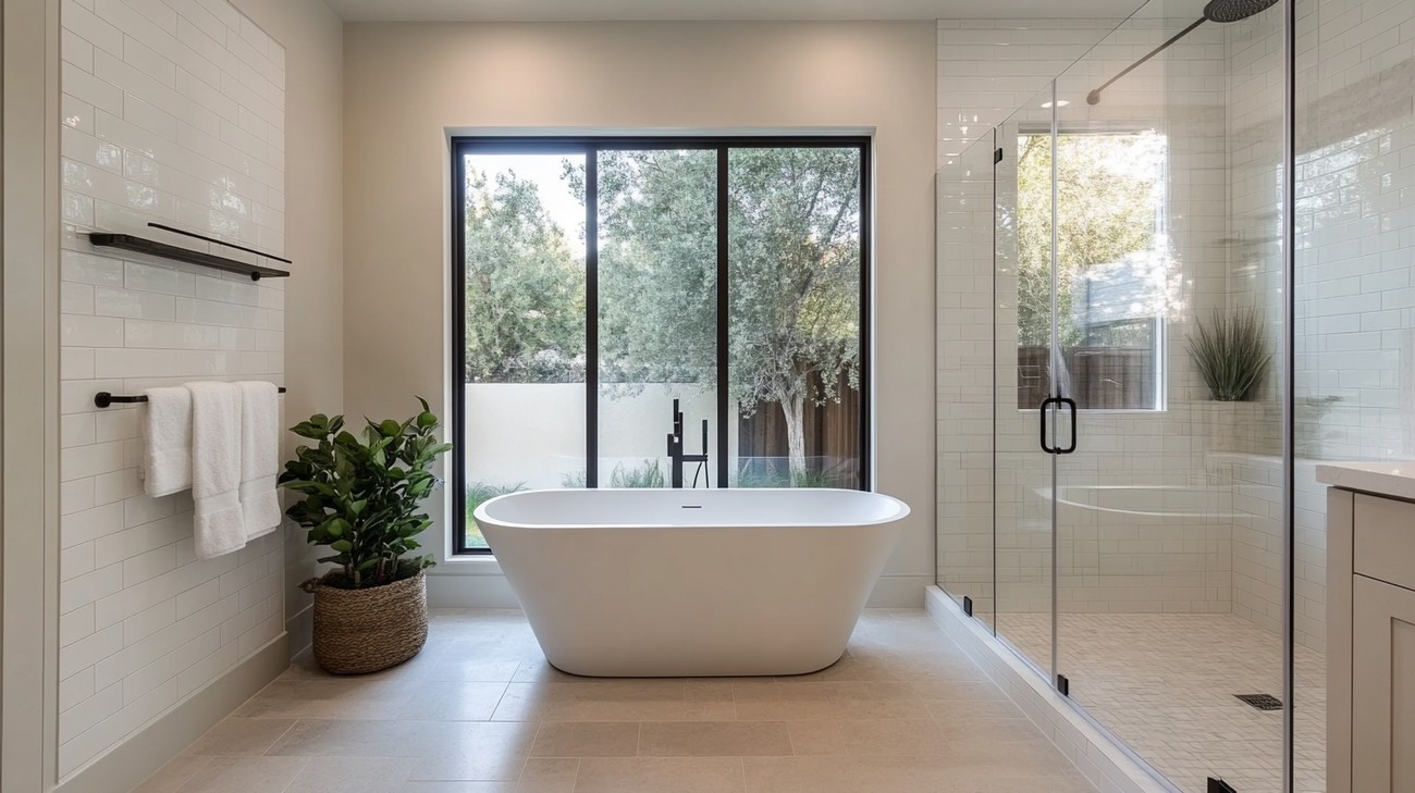 shower tub combo photo