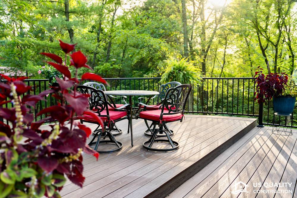 Custom Deck Design with Built-In Pool