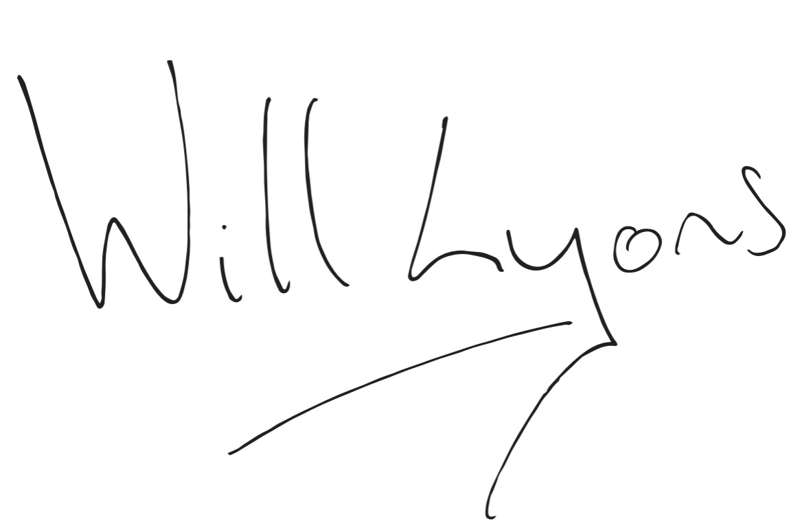 WIll Lyons Signature 