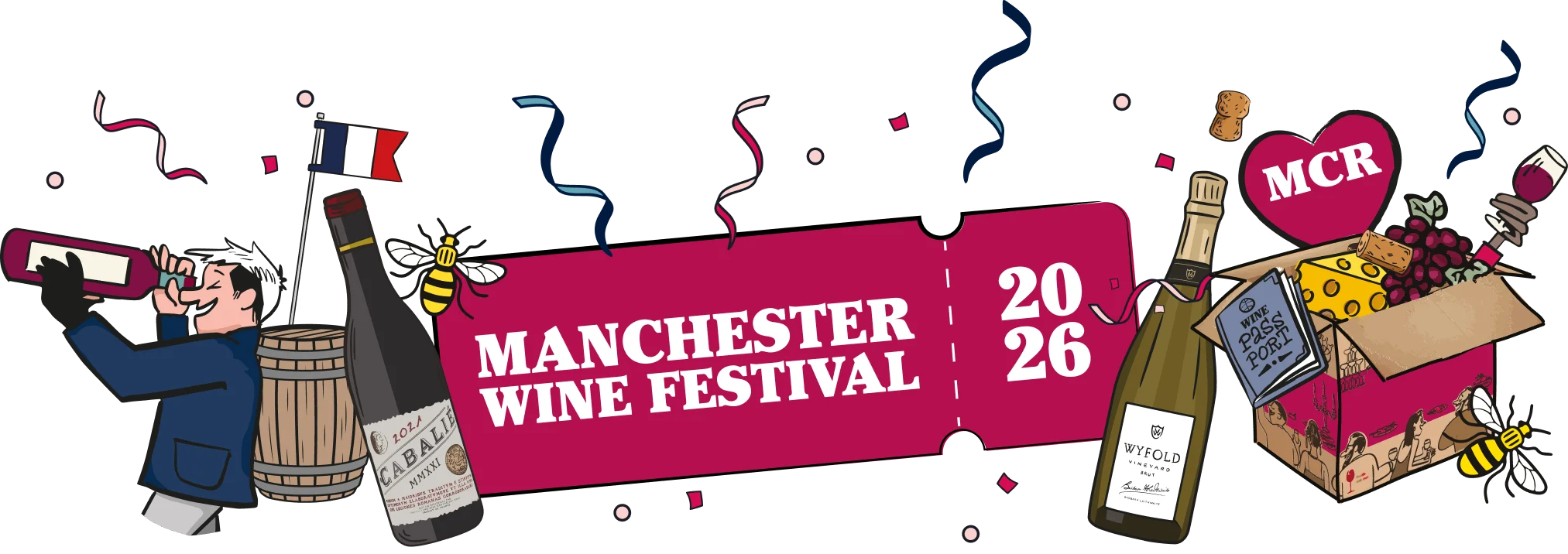 Wine Festival Manchester - Header logo image