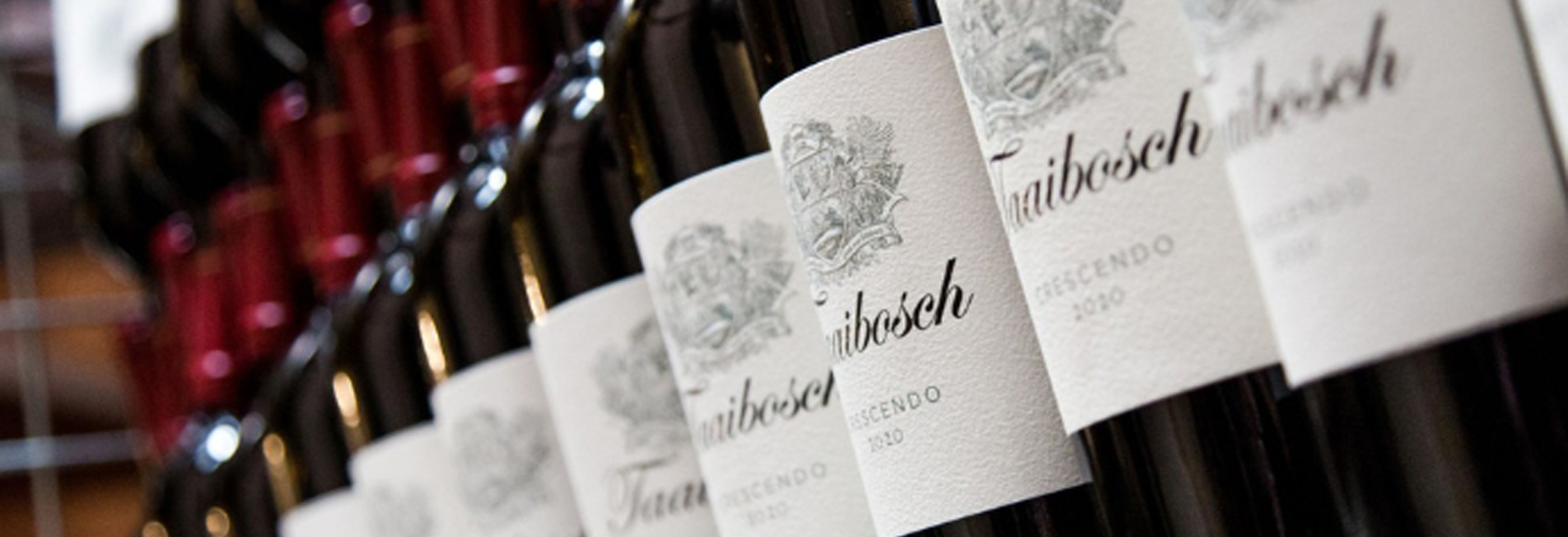 Selection of Taaibosh bottles