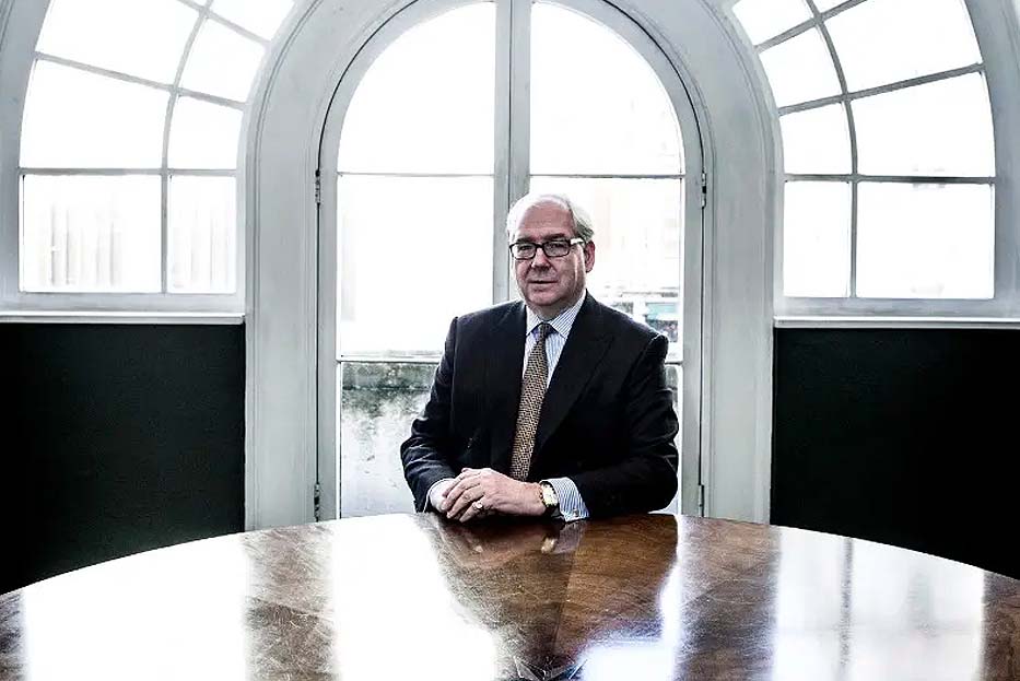 Portrait of Hew Blair