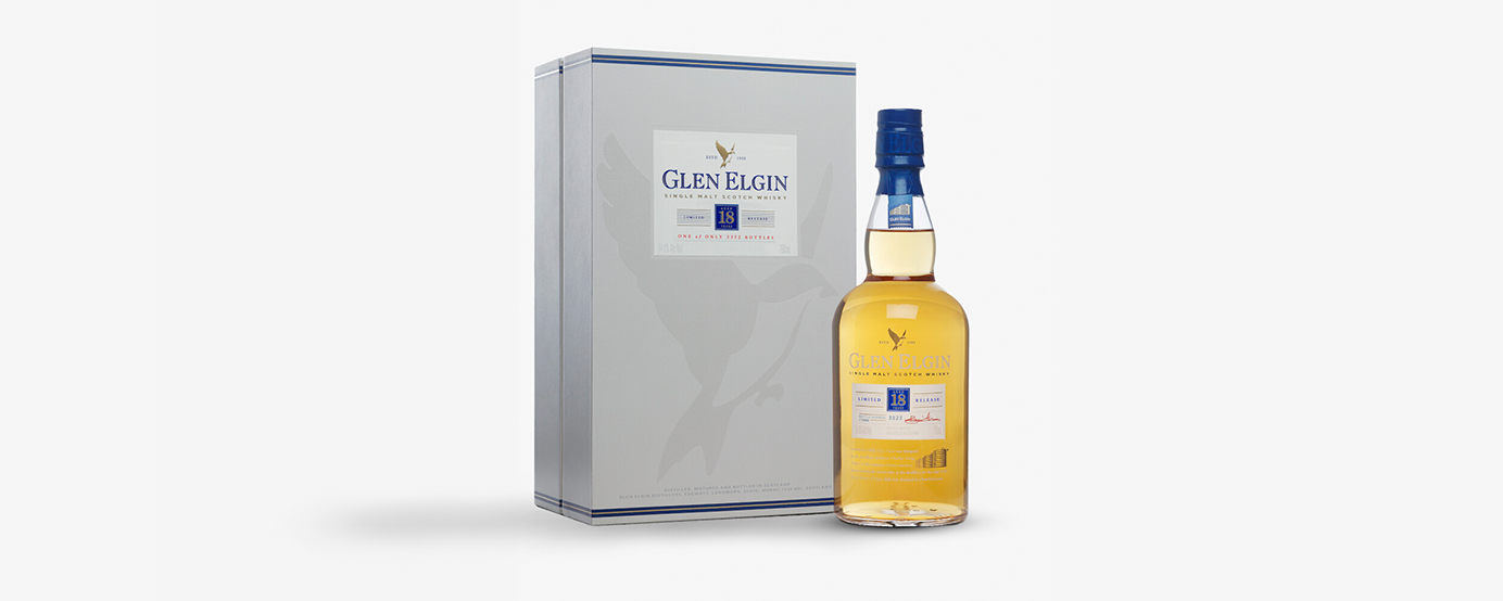 Bottle shot of Glen Elgin 18 year old