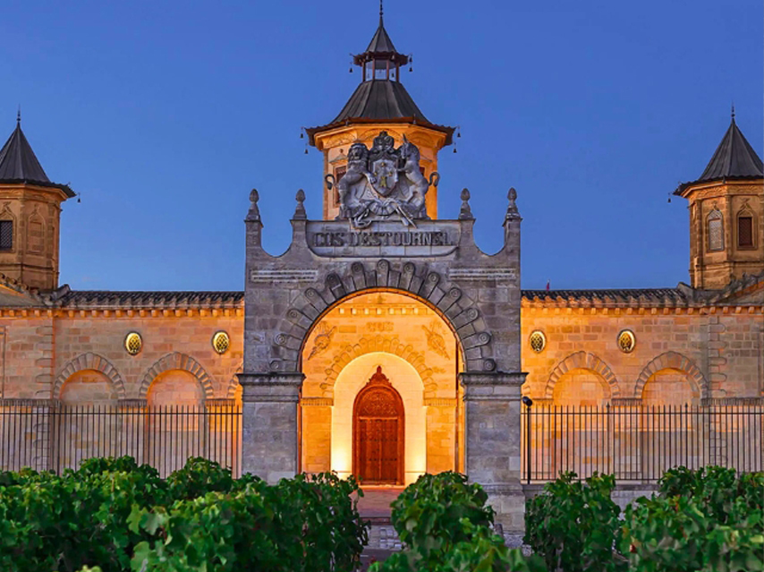 The entrance of ST ESTEPHE