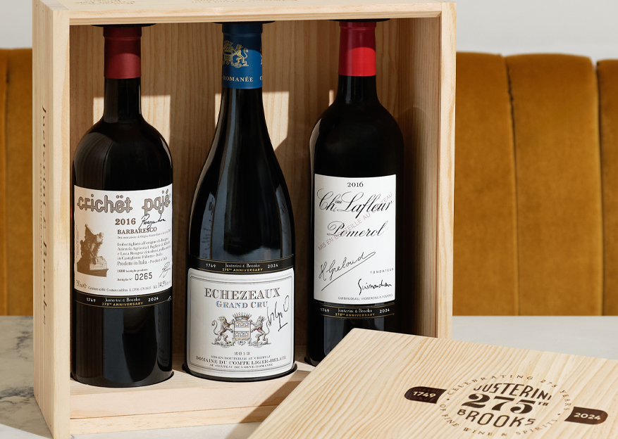 selection of anniversary bottles