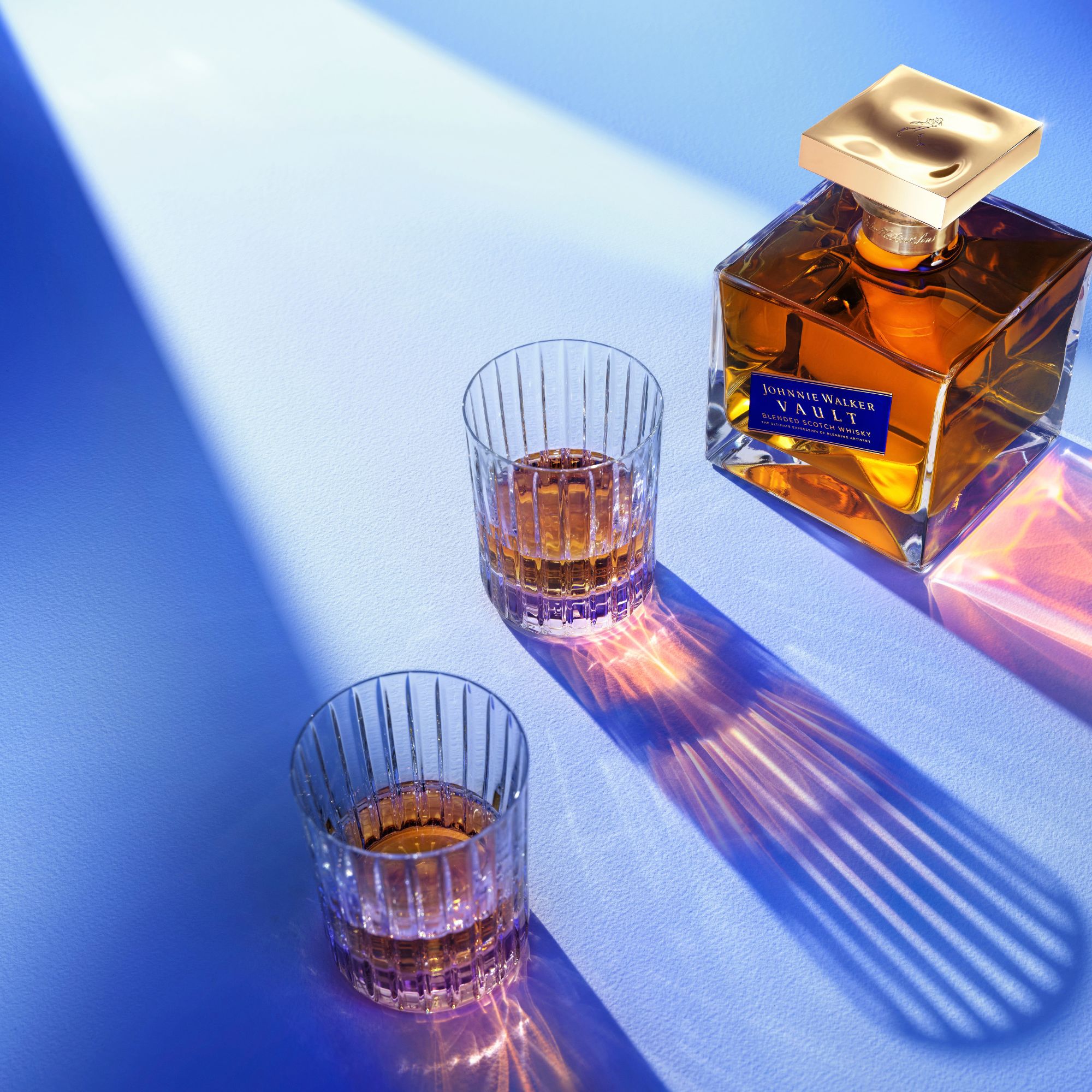 Close-up image whisky bottle