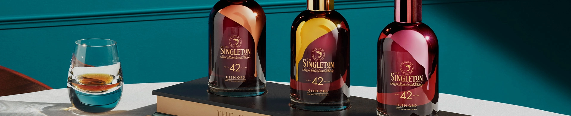 The Singleton textured wave background