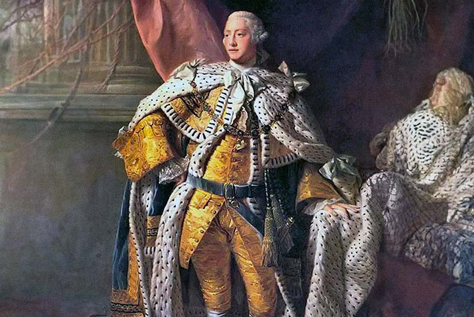 Painting of King George III