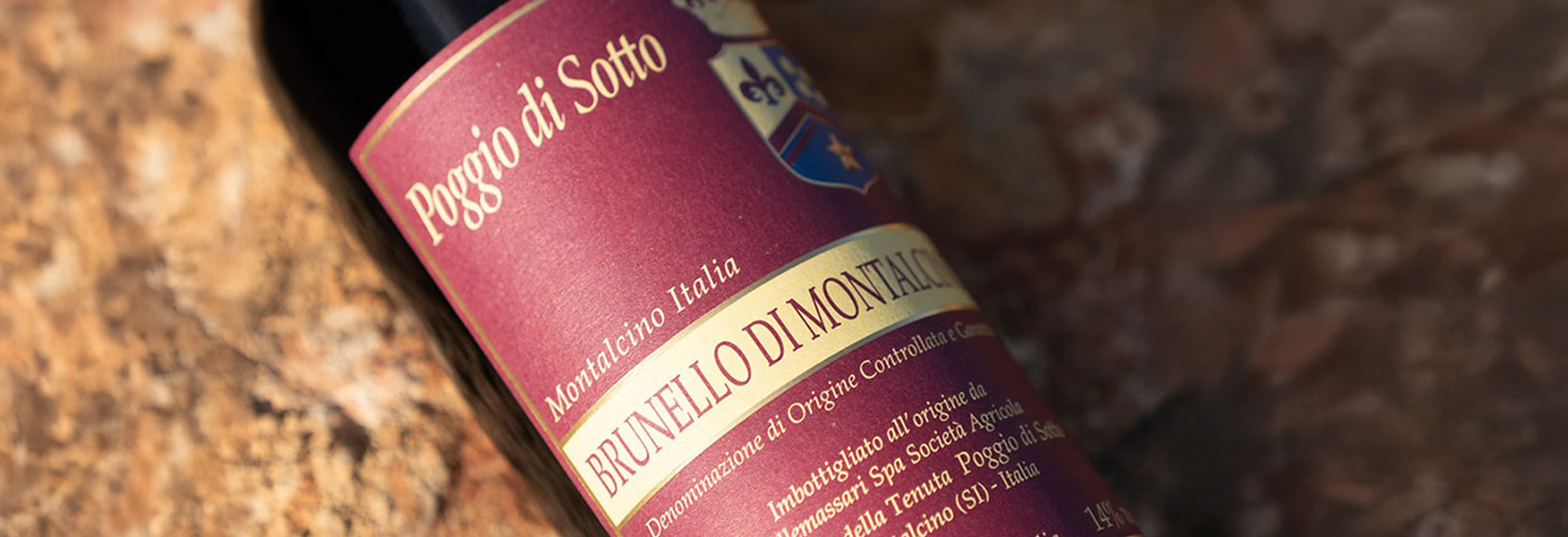 bottle of brunello di mont
