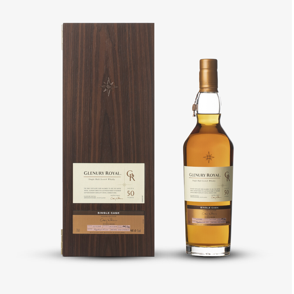Glenury Royal, 50 YO, Highland, Cask of Distinction, 1968