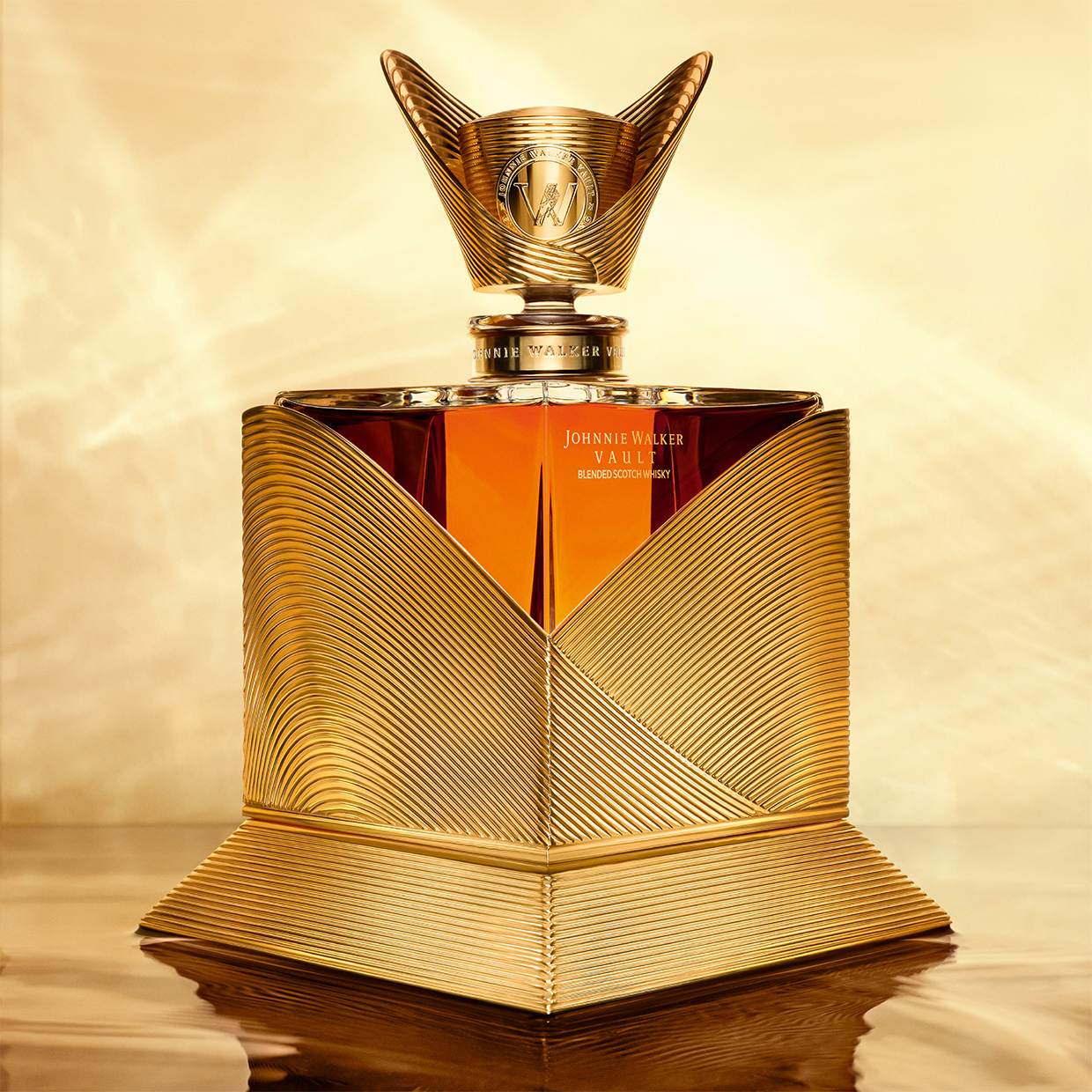 Johnnie Walker Vault x Olivier Rousteing collaboration bottle for Couture Expression: FALL