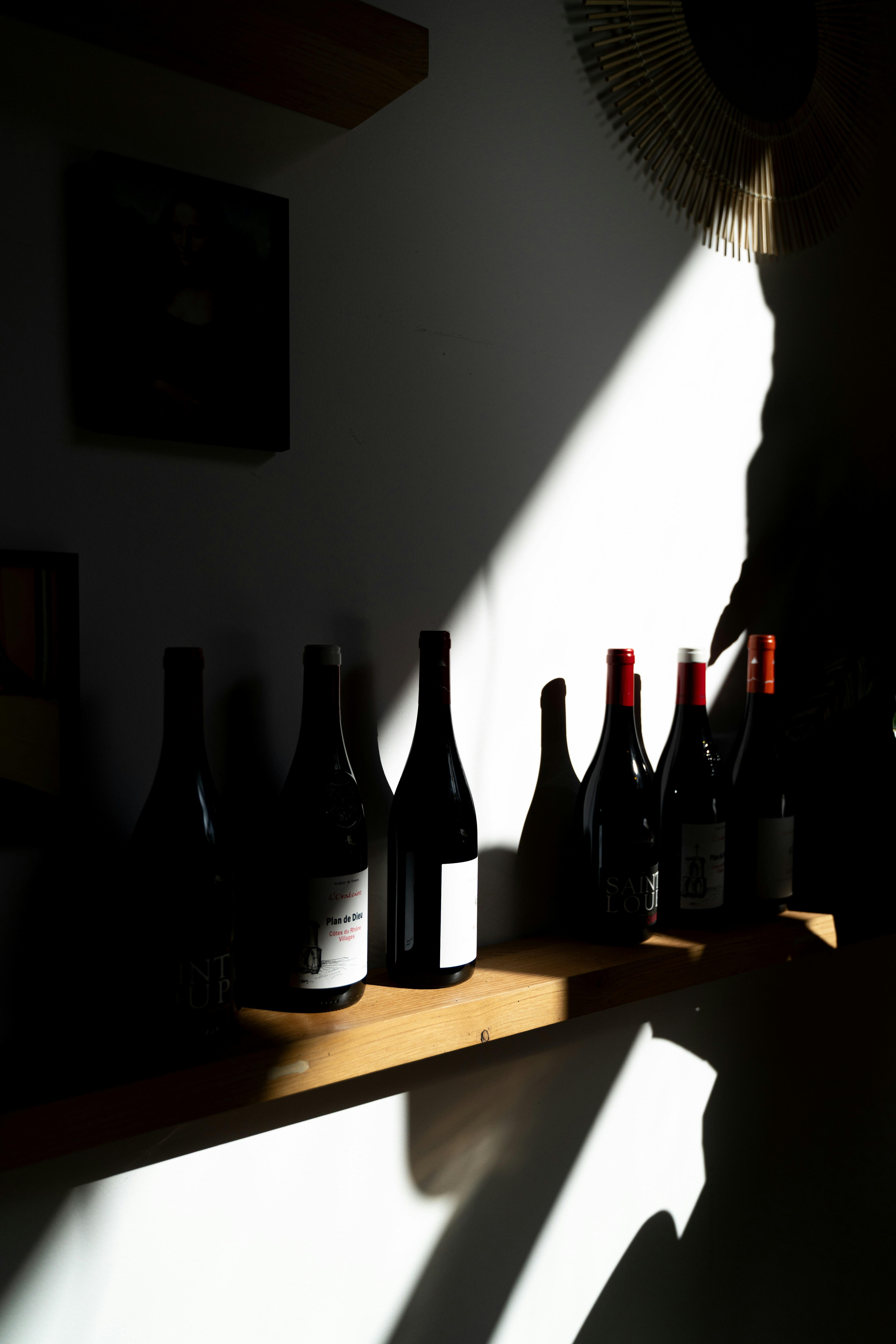 selection of bottles