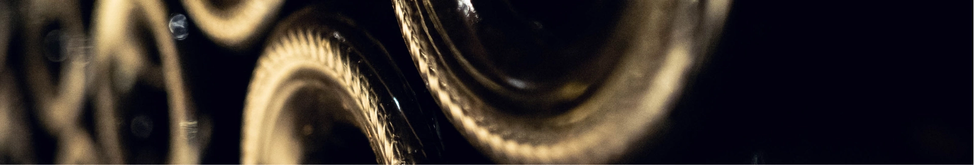 Row of barrels