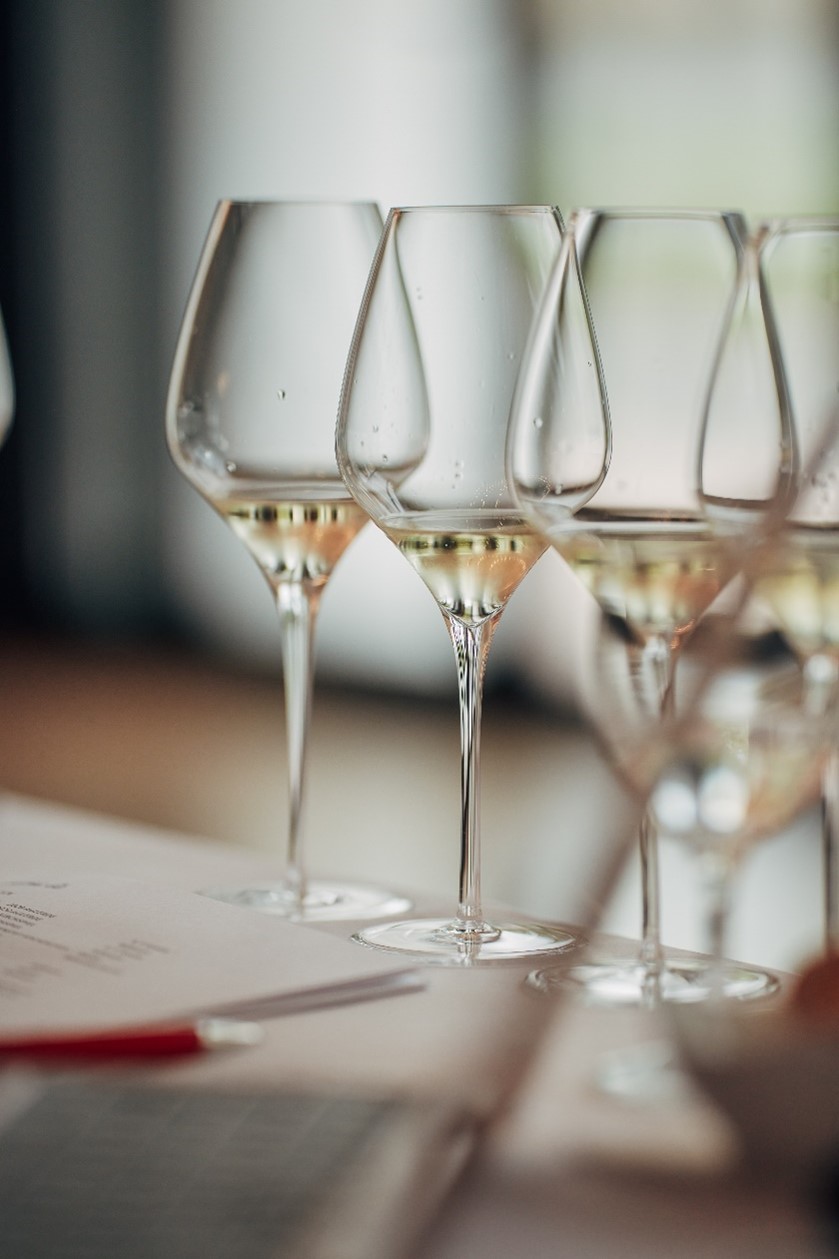 wine glasses