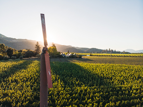 California region during sunrise