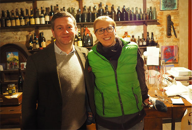 Giles Burke-Gaffney and Martha Rinaldi