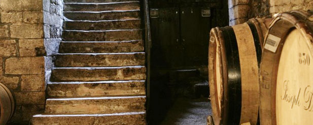 Staircase and barrels