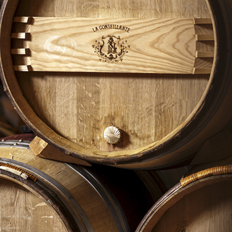 A wine barrell