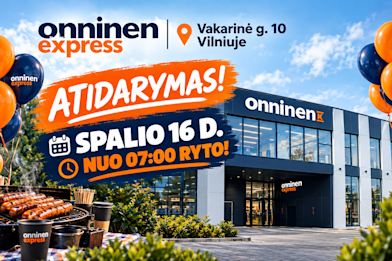 Vakarinio Express atidarymas