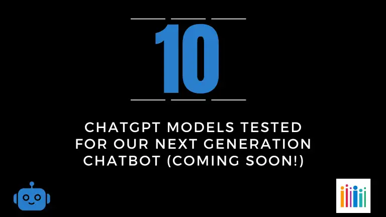 Slide of number of chatbot models tested in 2023 (10)