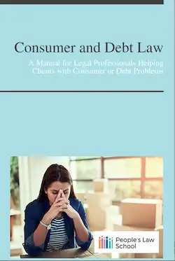 Front cover of Consumer and Debt Law manual