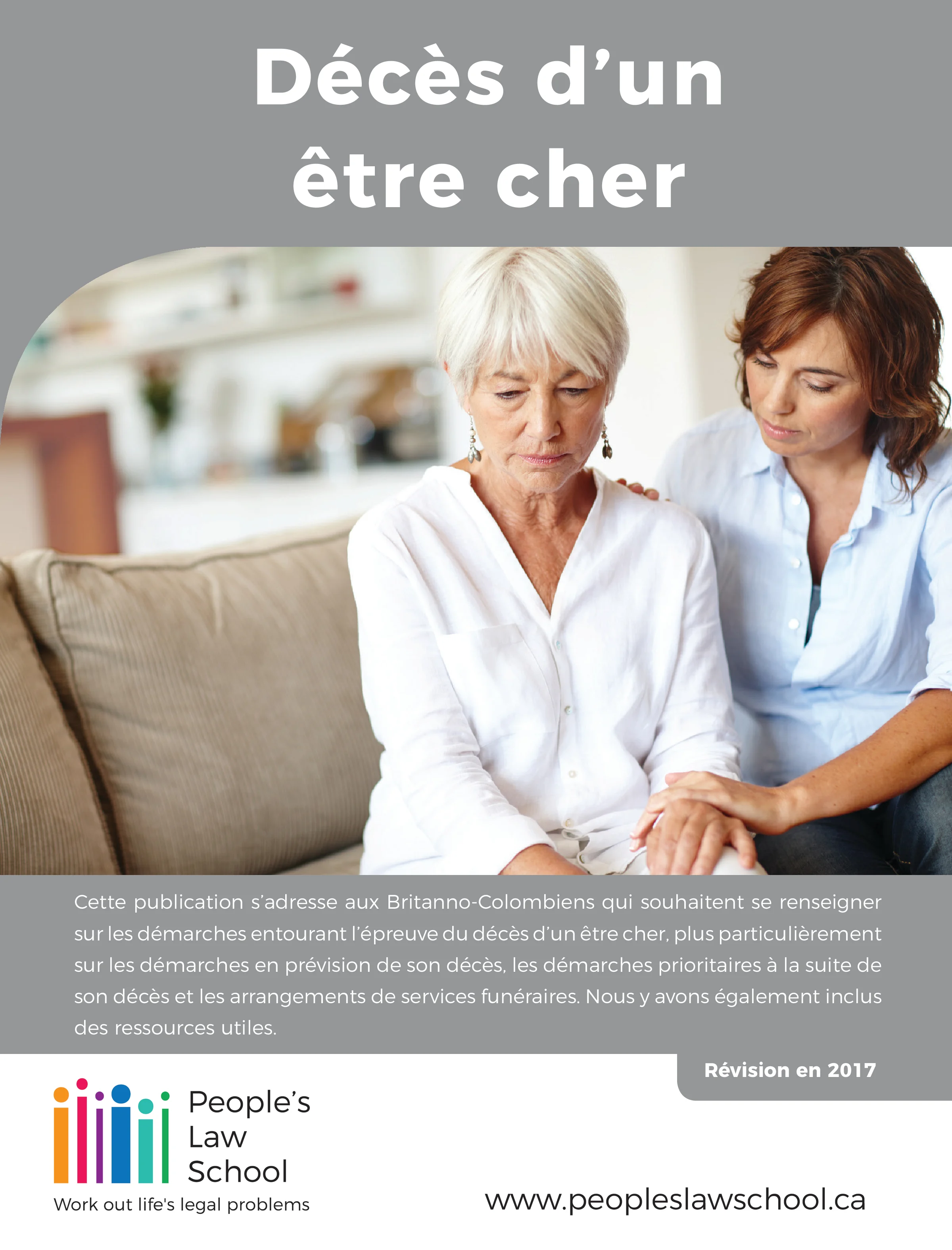 A Death in Your Family pdf cover - French