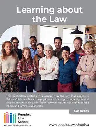 Learning about the Law booklet cover image