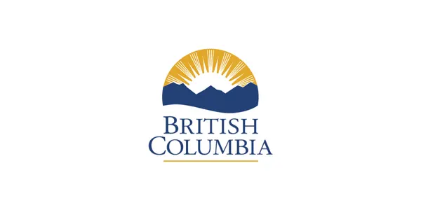 BC government logo, for use on cards such as Employment Standards Branch