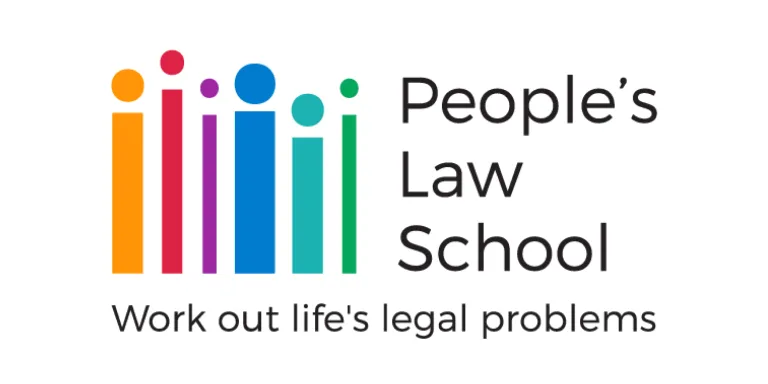 People's Law School logo, large
