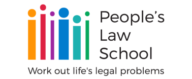 People's Law School logo, large