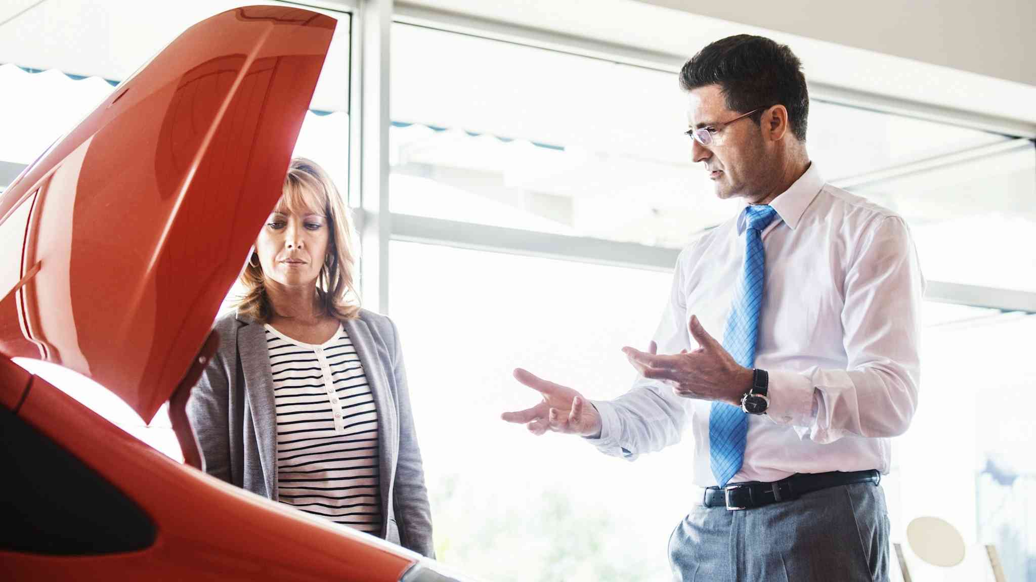 Problem with a used car bought from a dealer People�s