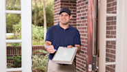 Door To Door Business Salesman Door To Door Business Salesman