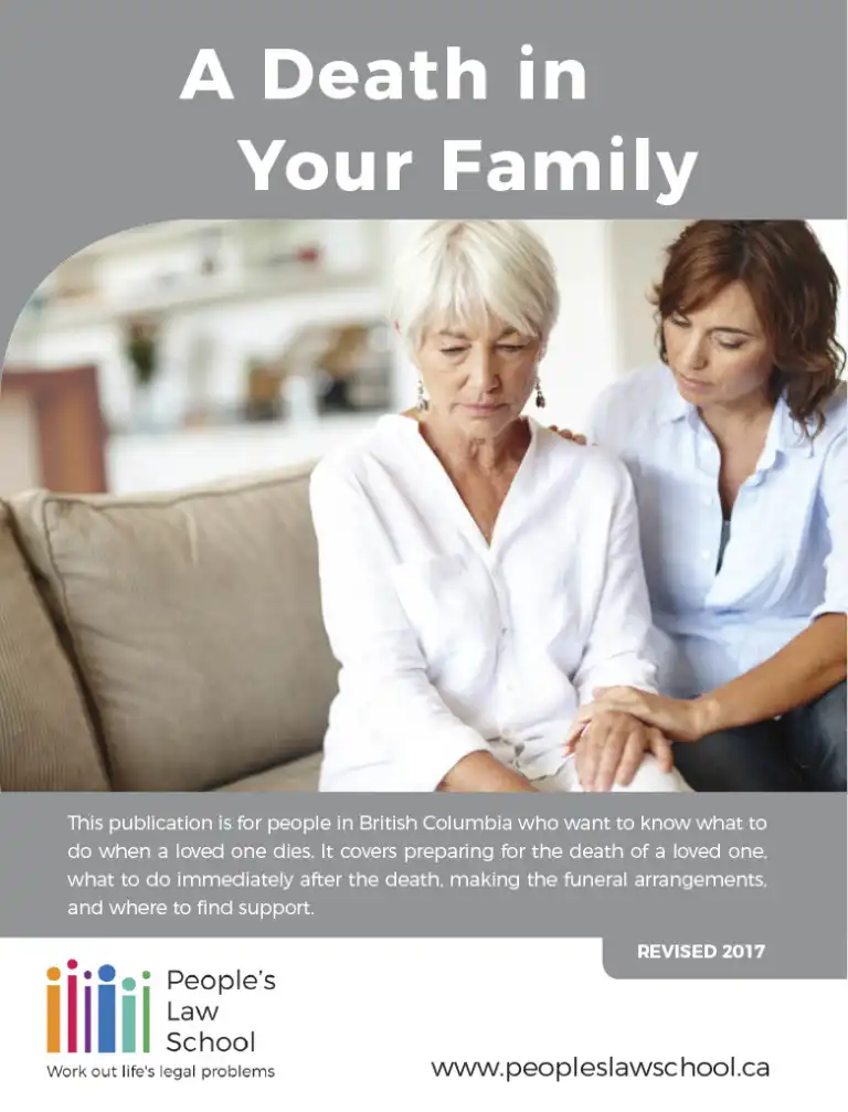 A Death in Your Family pdf cover - English