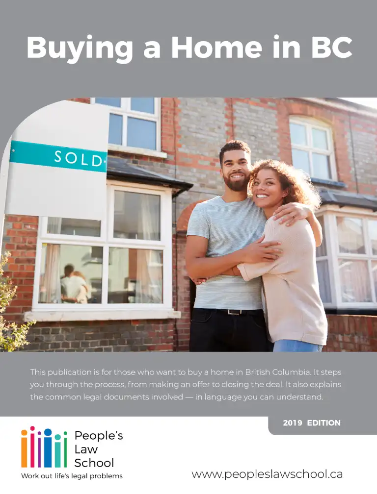 Buying a Home in BC booklet cover